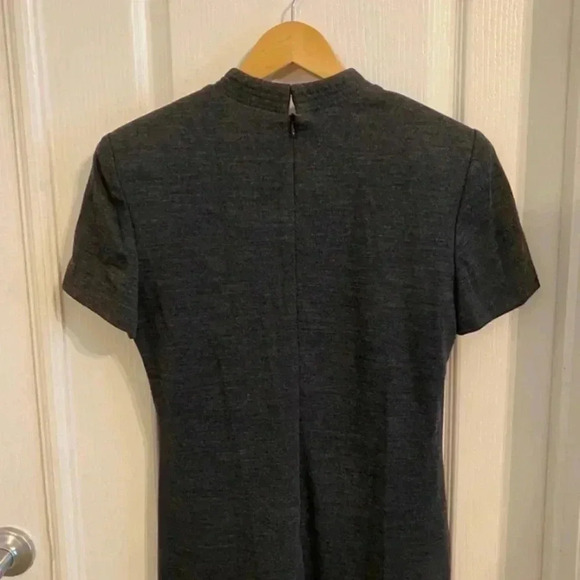 Victor Costa by Nahdre Vintage Wool Grey Dress - Picture 5 of 7